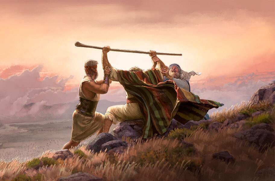 موسى مع عماليق
